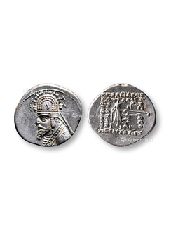 公元前77-前70年 安息帝国西纳特鲁克斯银币