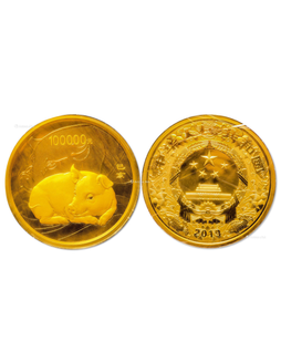 2019中国己亥（猪）年10公斤金质纪念币