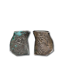 公元14世纪 西班牙银币一枚