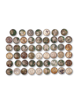 1914-16年袁世凯像贰角银币一组约52枚