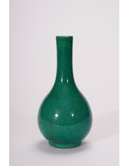 绿哥釉胆式瓶