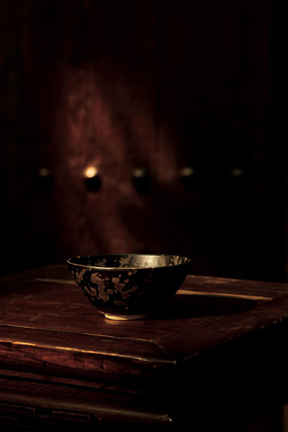 玳瑁釉茶盏