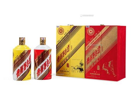 2014-2015年贵州茅台酒（甲午马年、乙未羊年）1.5L双瓶套组