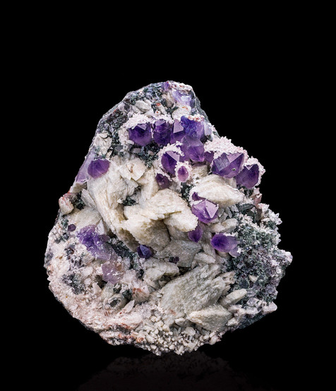 紫水晶&方解石