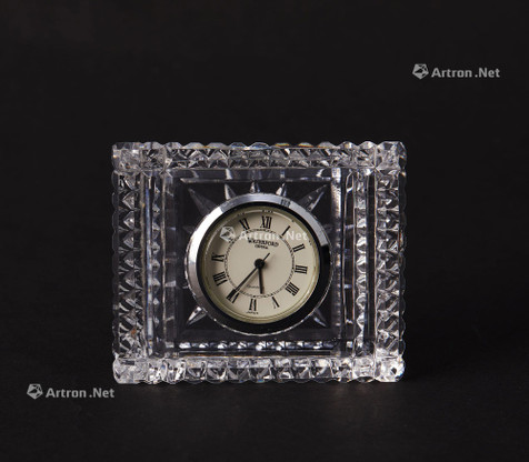 20世纪Waterford手工水晶座钟