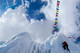 2010.4.10 冰塔林进行攀冰训练，攀爬陡峭冰峰是登山必备技巧.