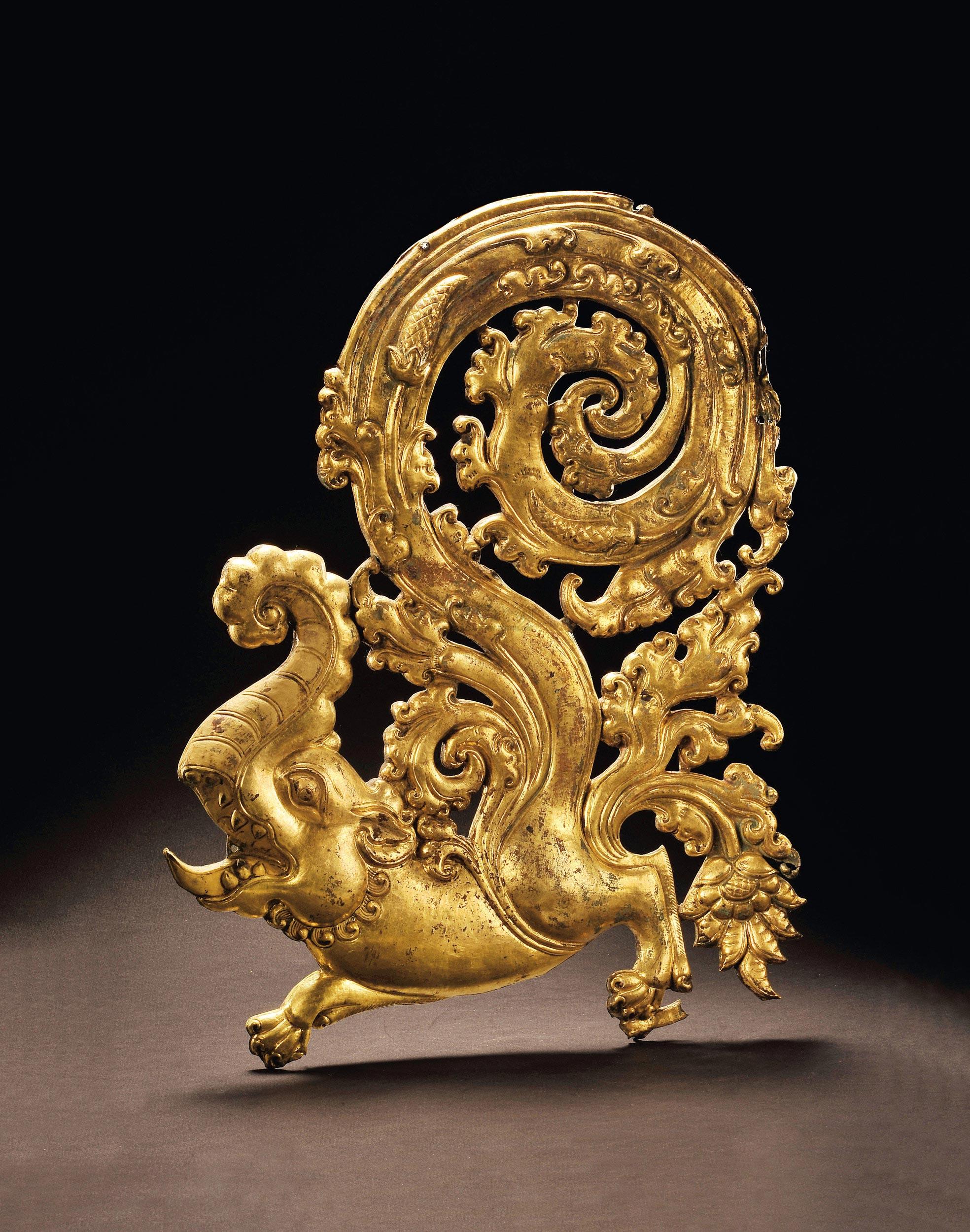 *3865 14至15世纪 摩羯鱼