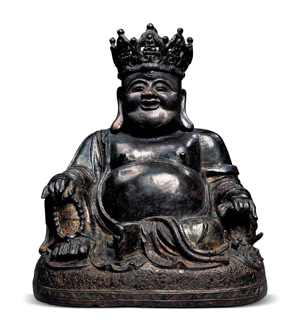 1906明代弥勒佛坐像