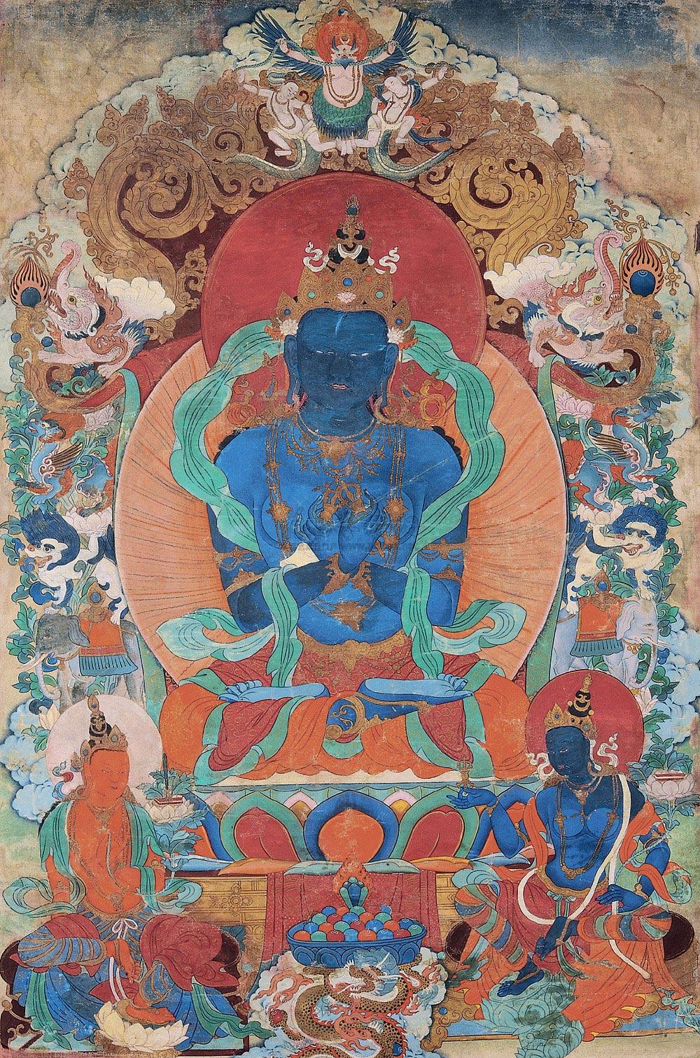 *2783 18世纪 金刚总持唐卡