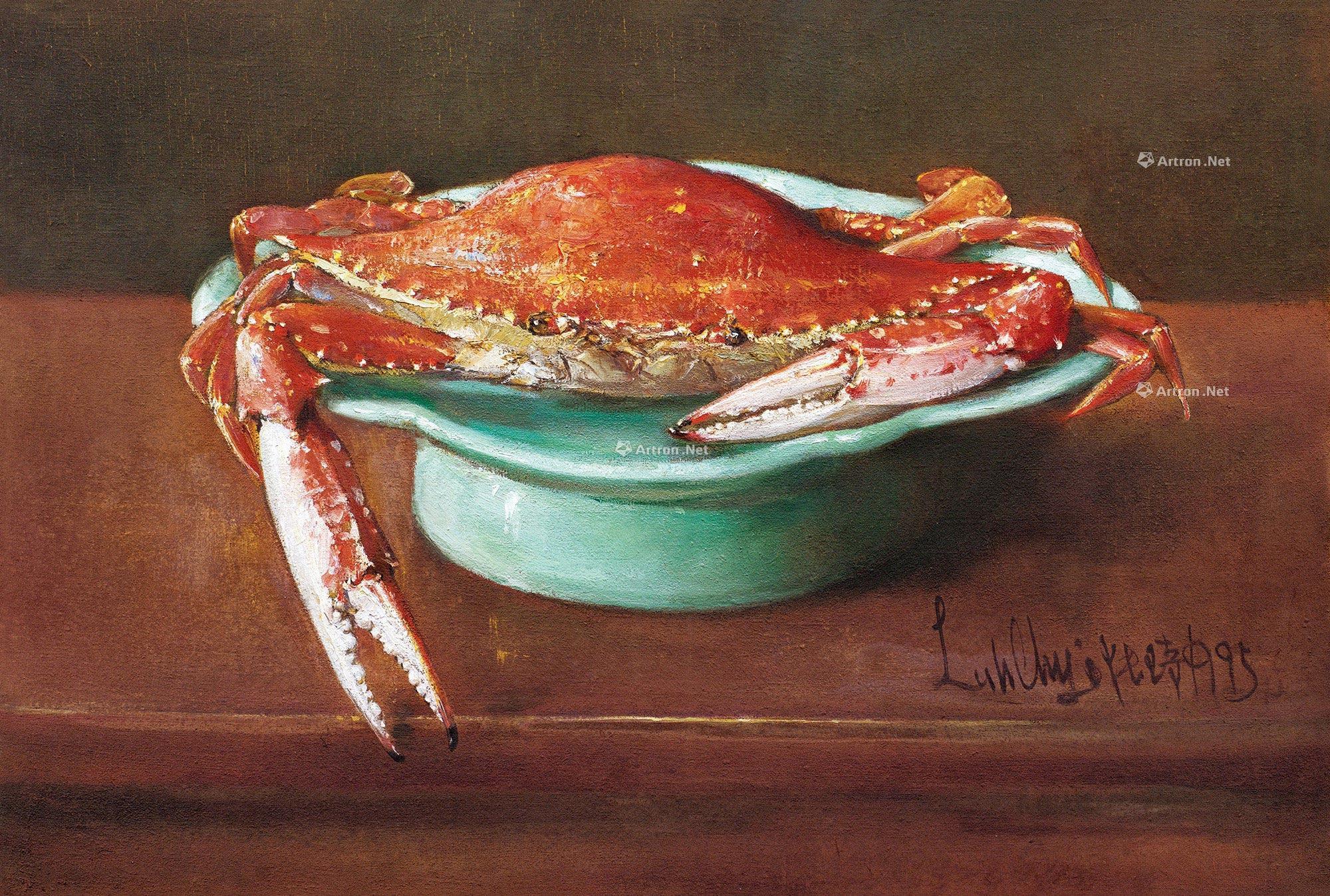 蟹-中国现当代油画专场-雅昌拍卖