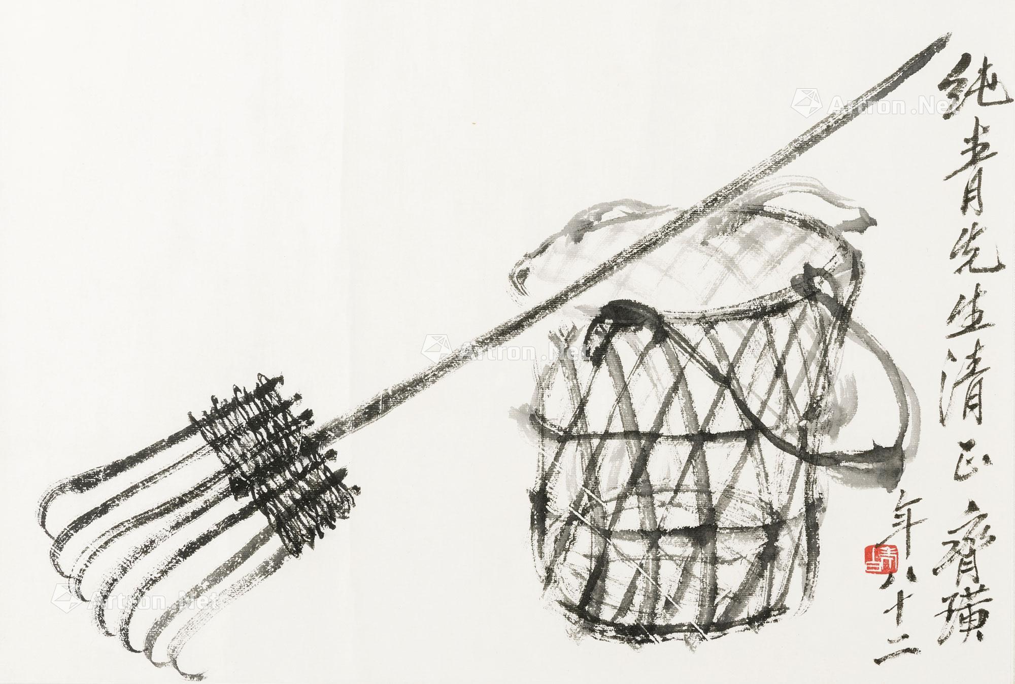 柴耙竹筐-中国书画-雅昌拍卖