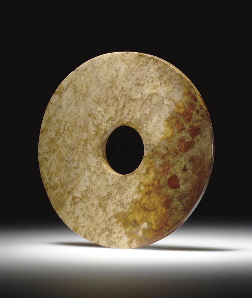 0284 良渚文化 玉璧