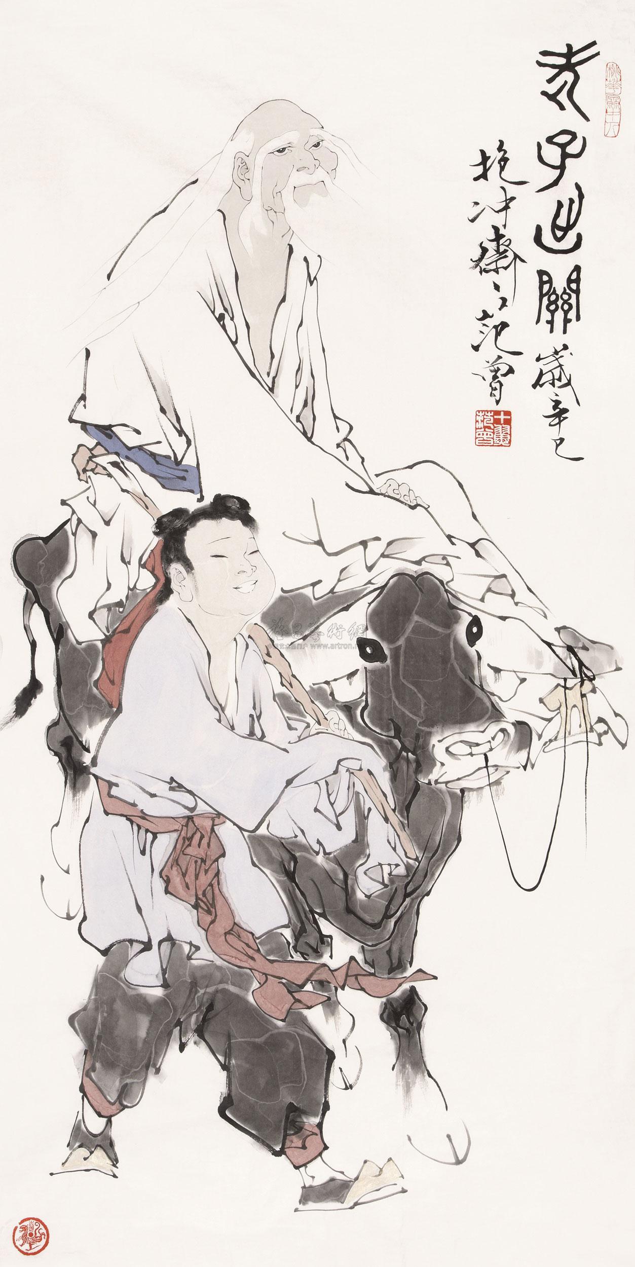 明媚图 镜片lot号:0113成交价:rmb****日期:2012-06-06梁占岩 逍遥图