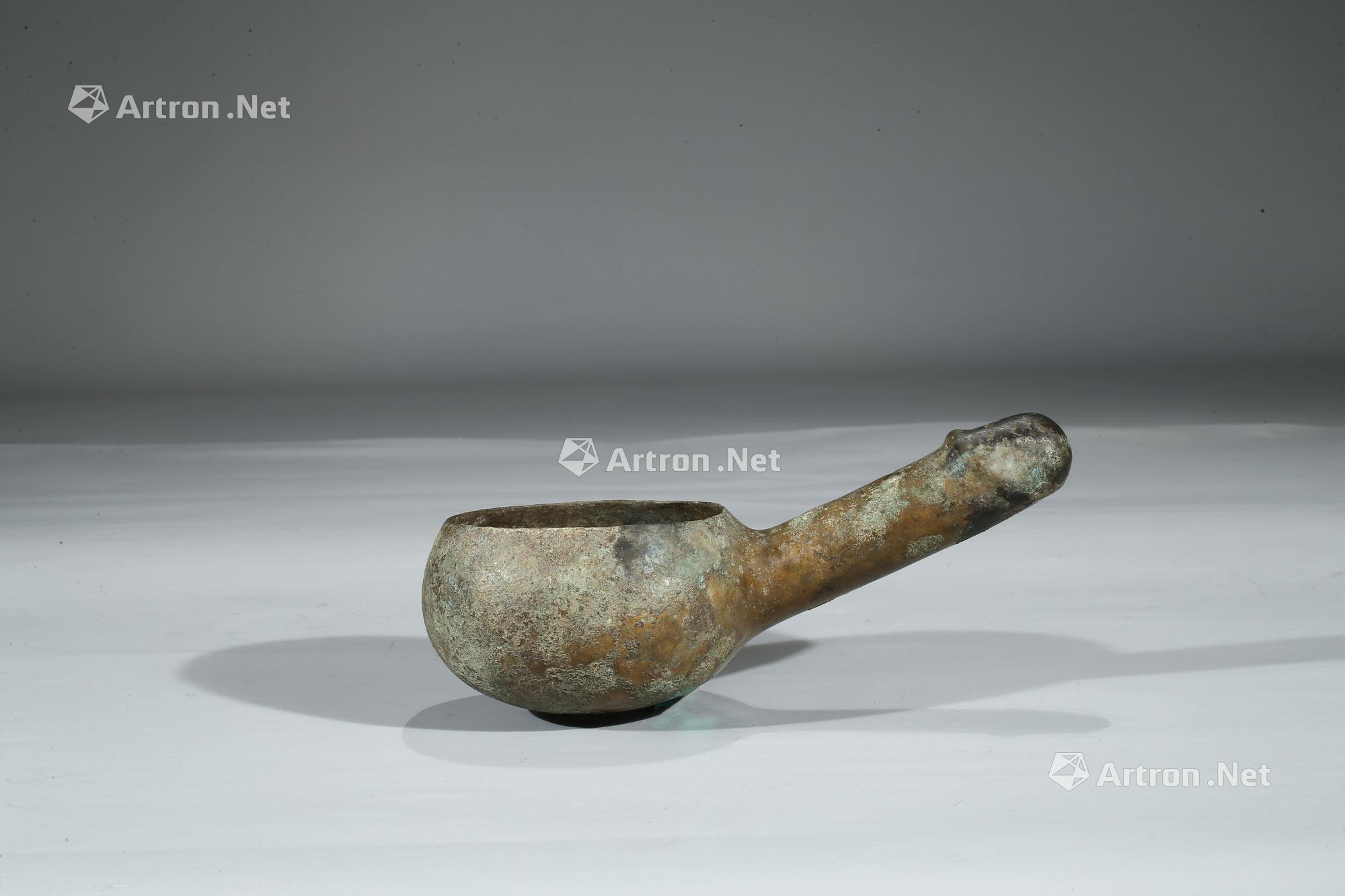 祖柄青铜勺-格古汇臻 - 2019夏季重要亚洲古董精品专场(一)-雅昌拍卖