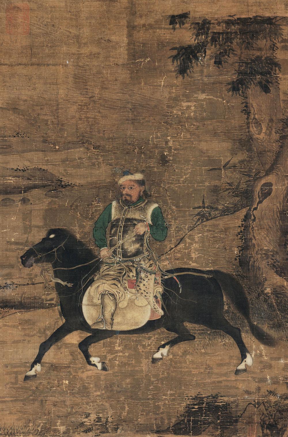 元人狩猎图-中国古代书画-雅昌拍卖