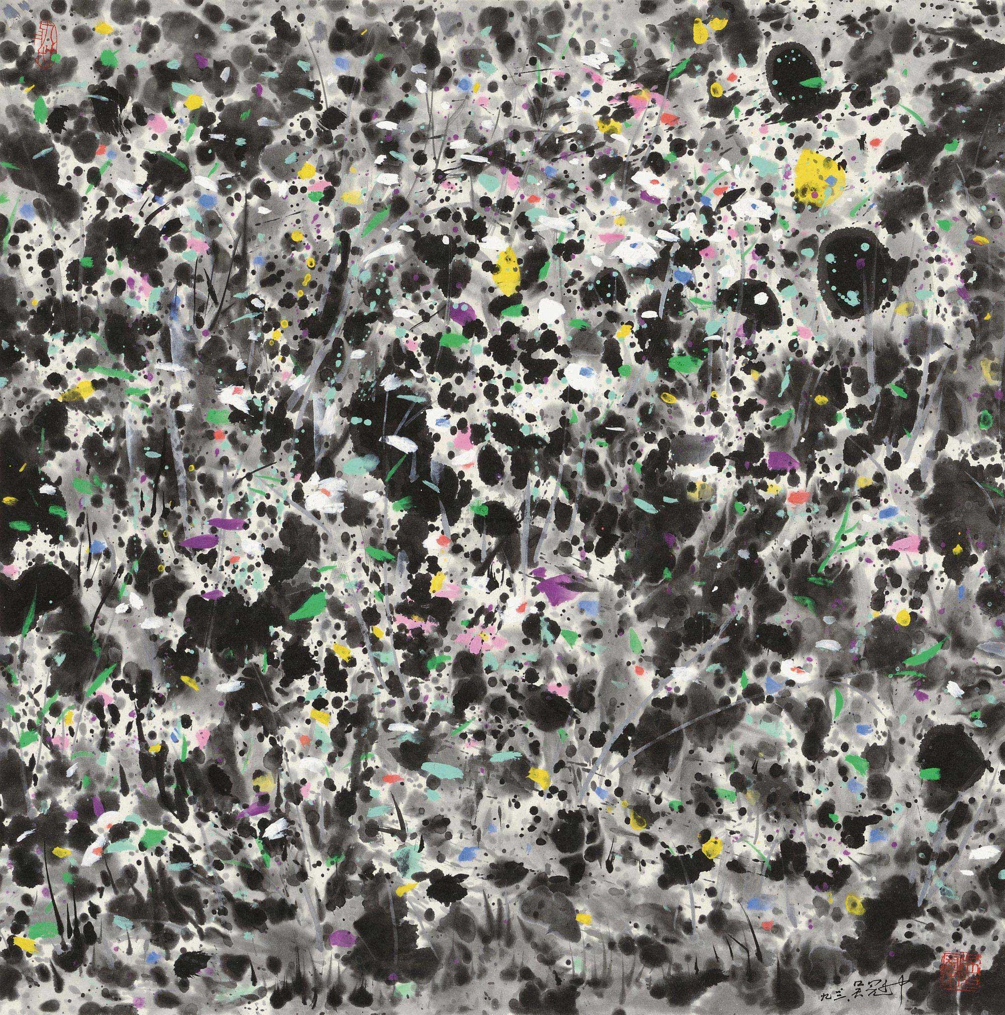 年作 黄河龙门 镜心lot号:0605成交价:rmb****日期:2011-12-03吴冠中