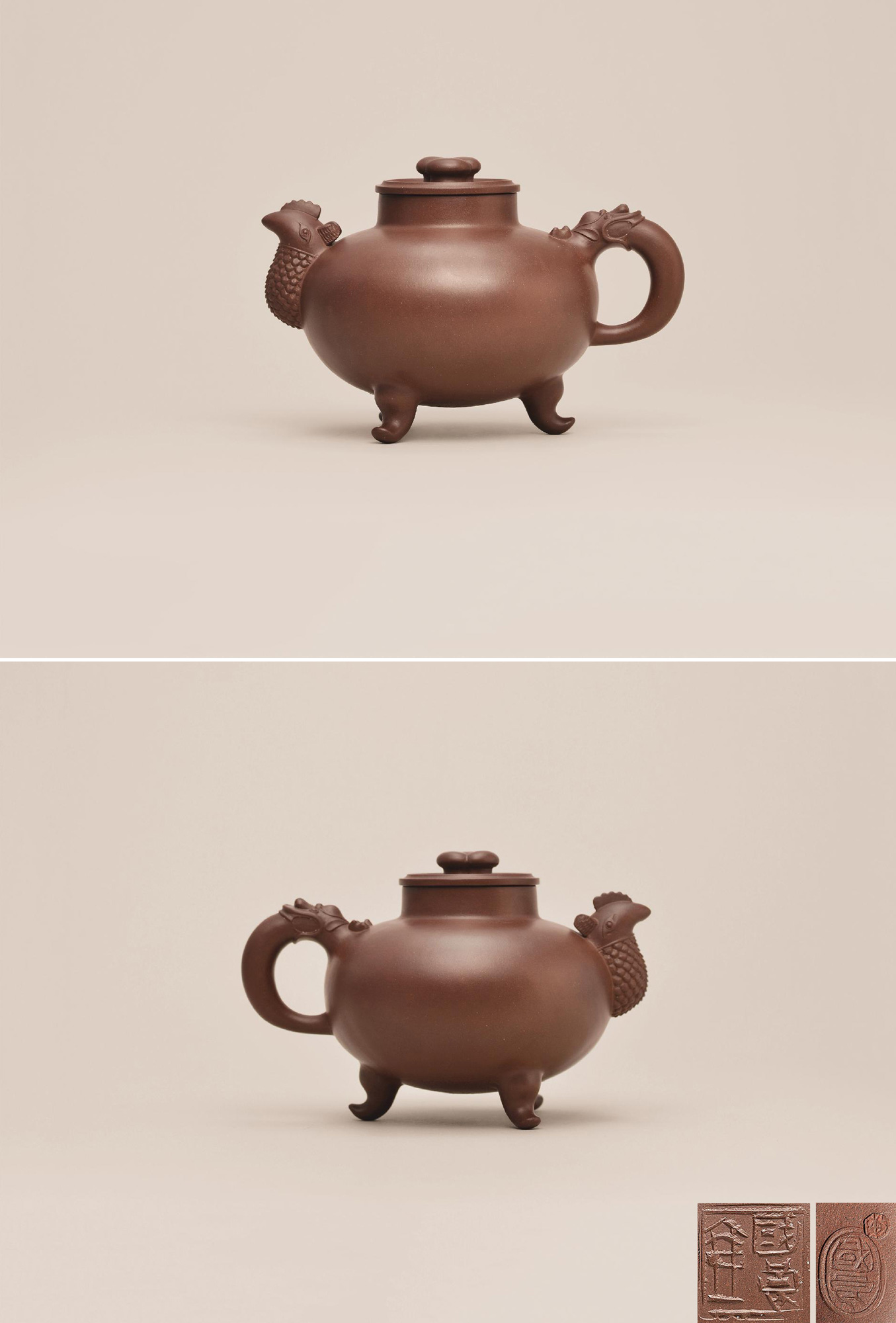 陈国良 天鸡壶-中国当代高端工艺品(含紫砂,赏石)-雅昌拍卖
