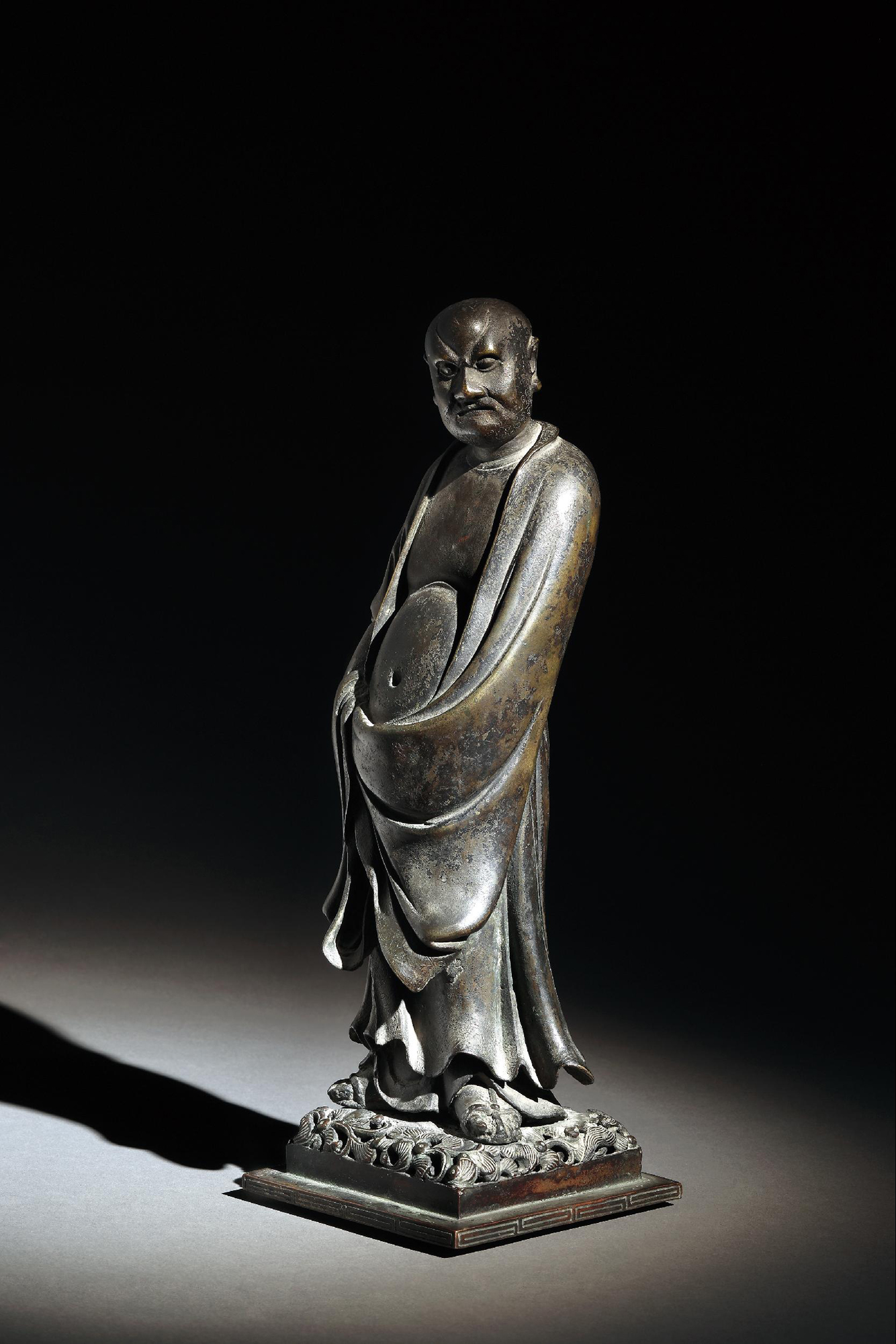 7581明代1617世纪罗汉立像