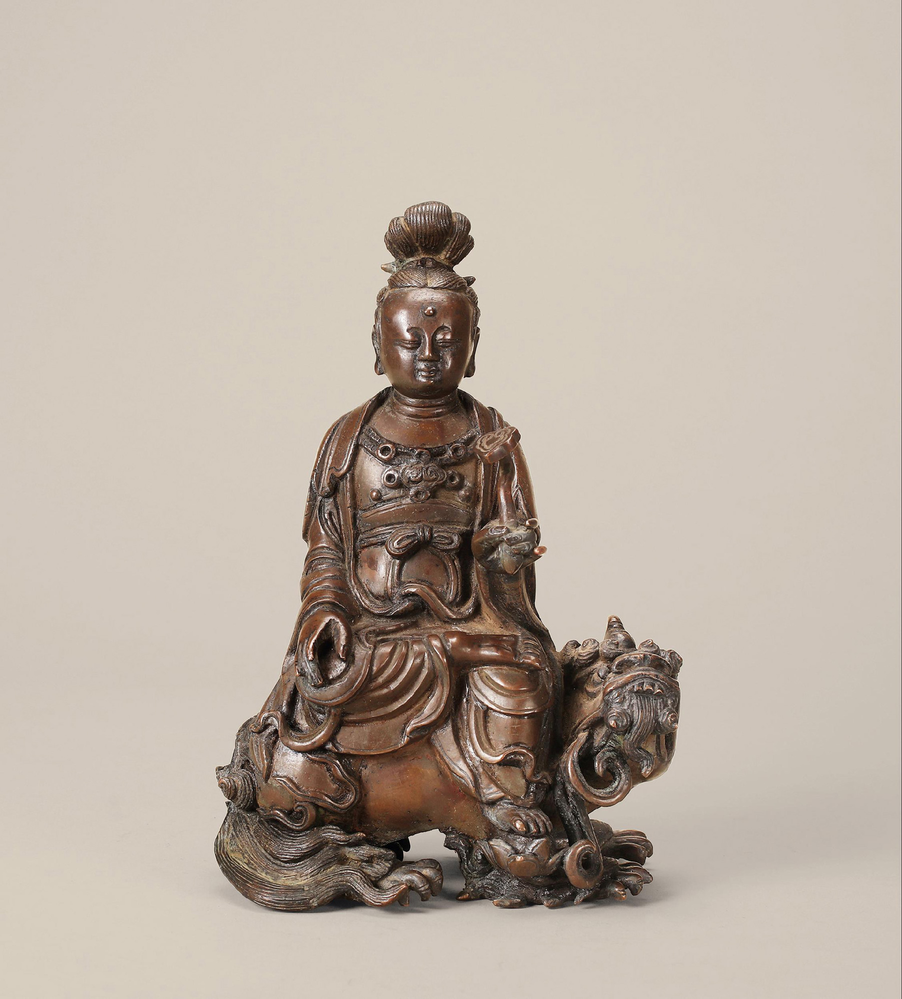 狮吼观音-自在菩提——中国金铜佛造像,唐卡-雅昌拍卖