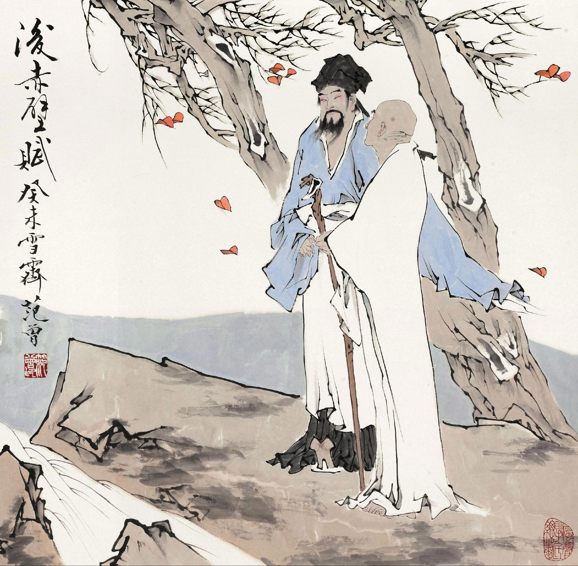 6350 2003年作 后赤壁赋 镜心 设色纸本