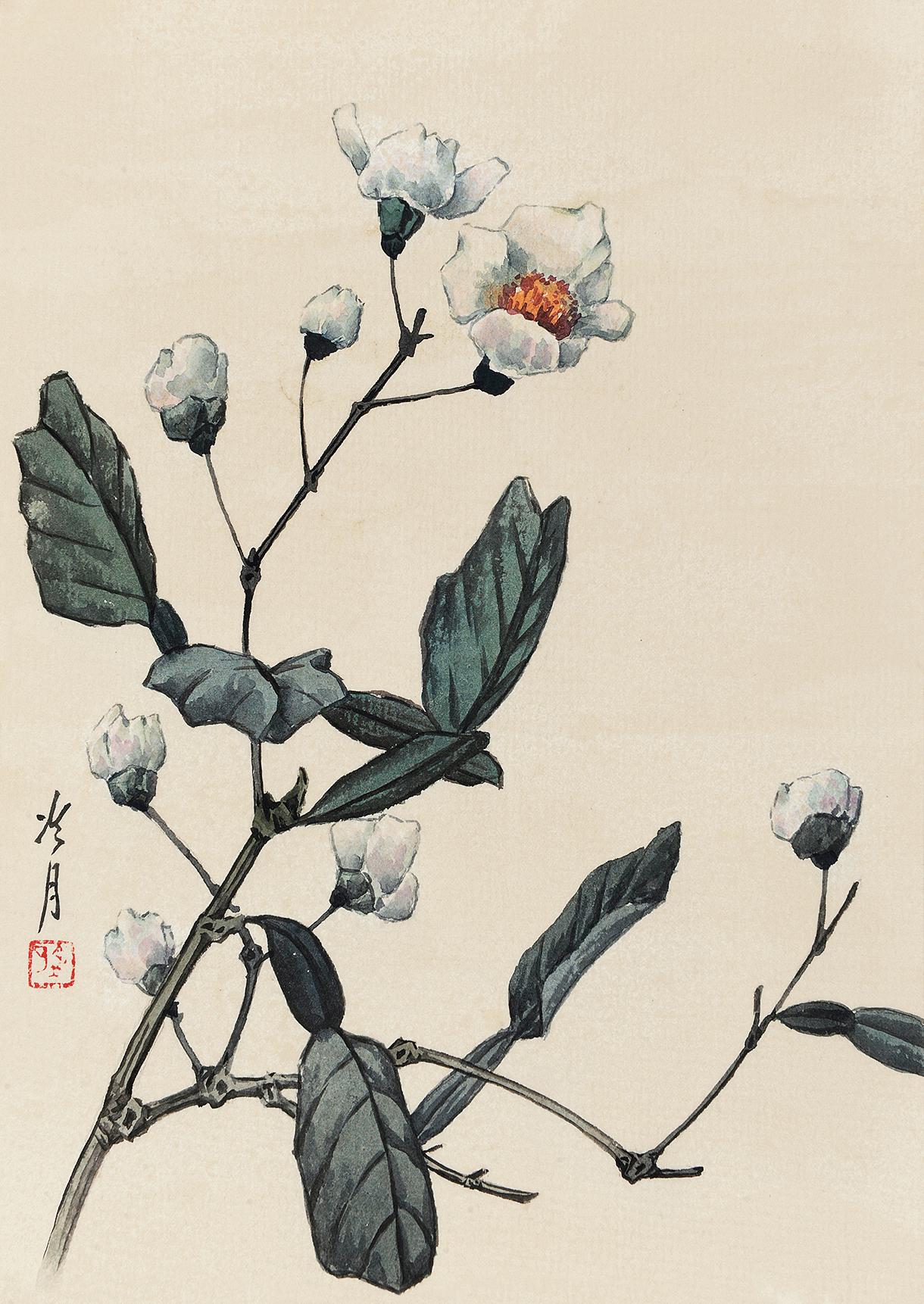 茉莉-挹秋爽—当代水墨及架上绘画-雅昌拍卖