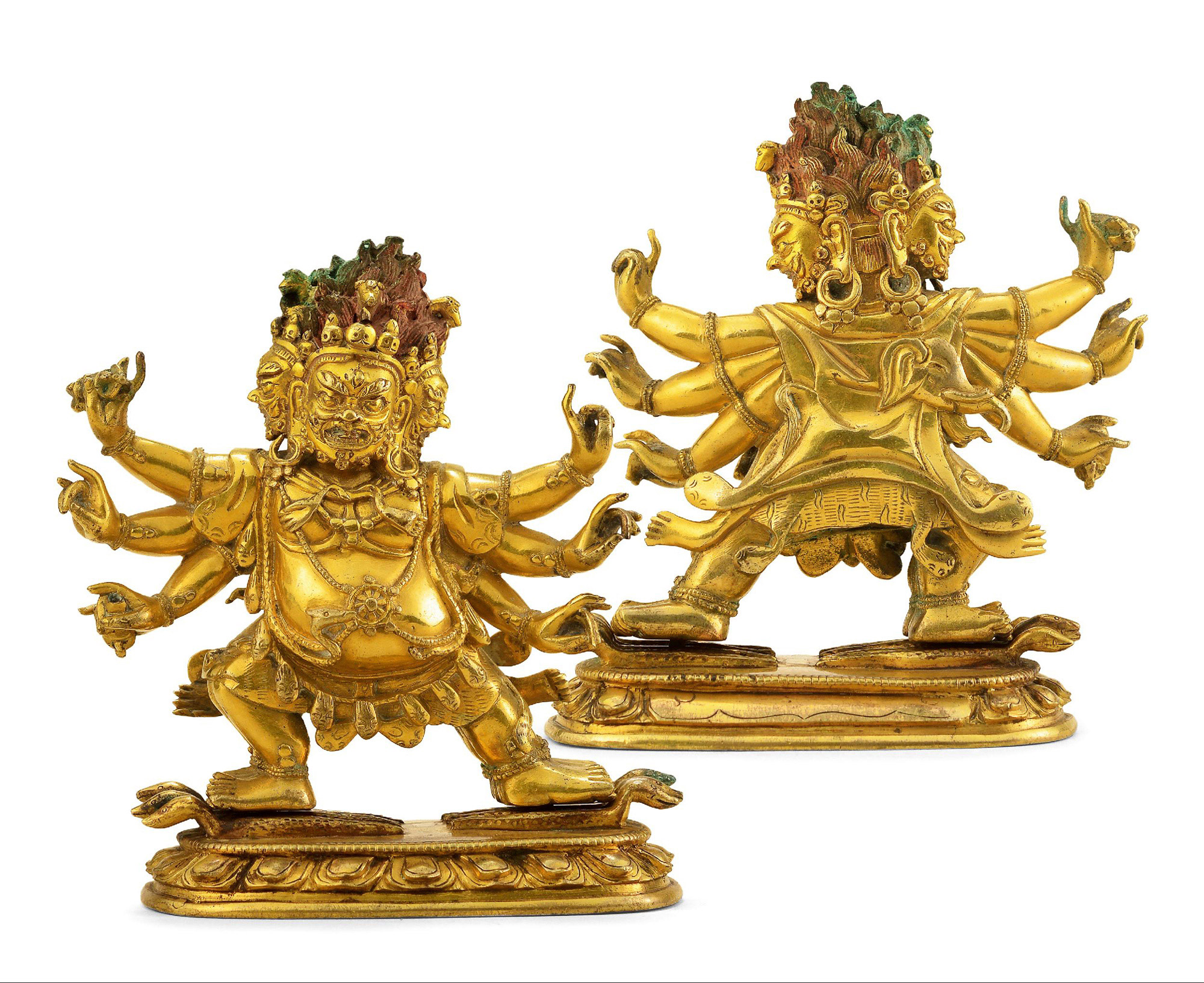 马头明王-自在菩提——中国金铜佛造像,唐卡-雅昌拍卖