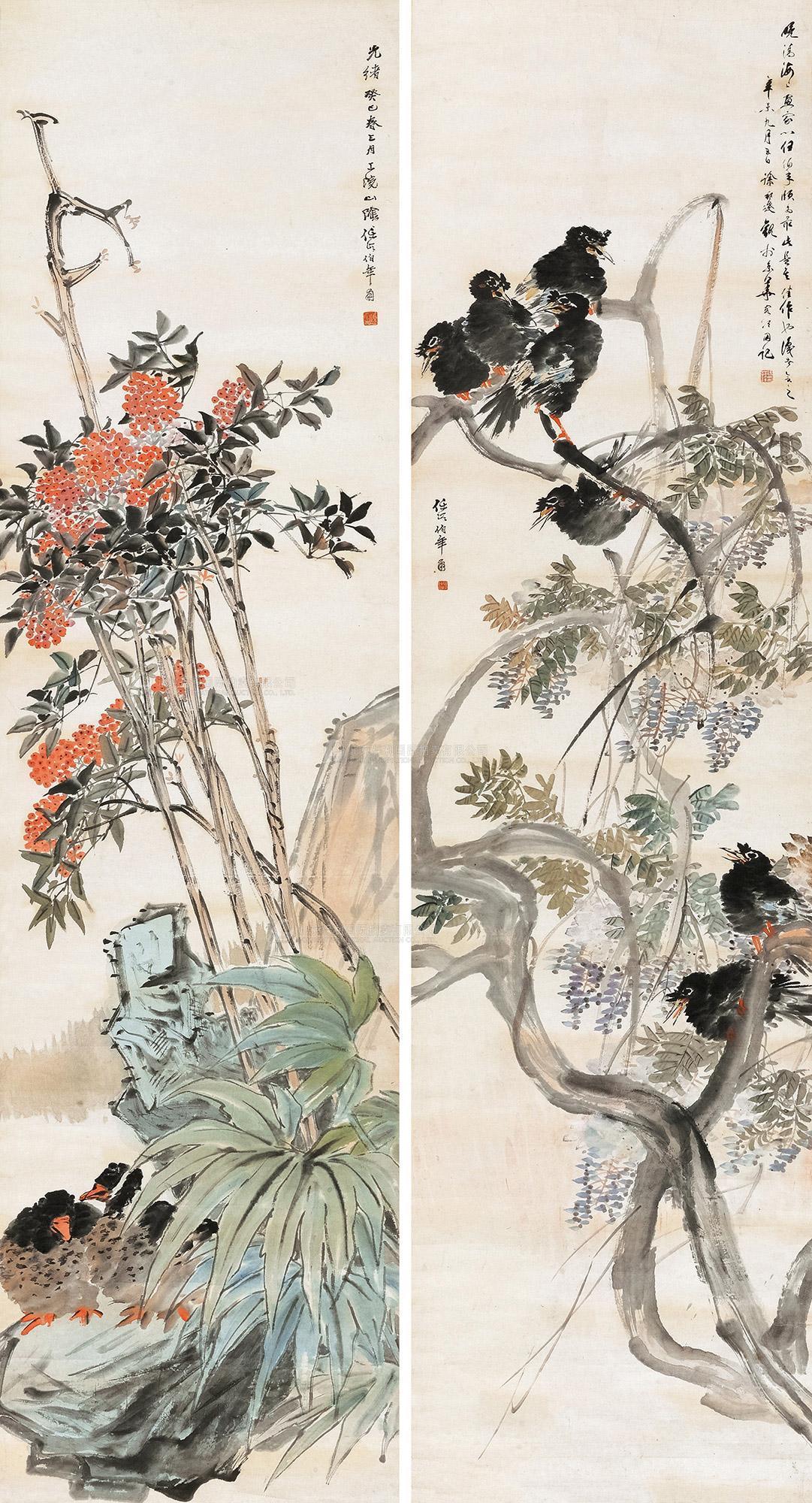 花鸟-中国近现代书画(二)-雅昌拍卖