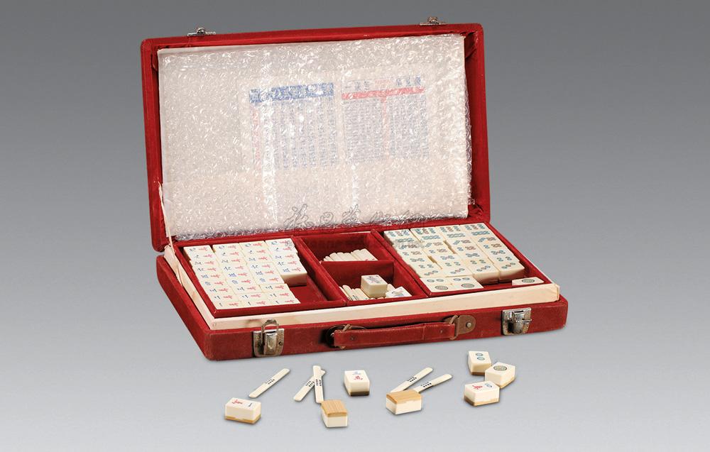 1382 象骨麻将 (一套)