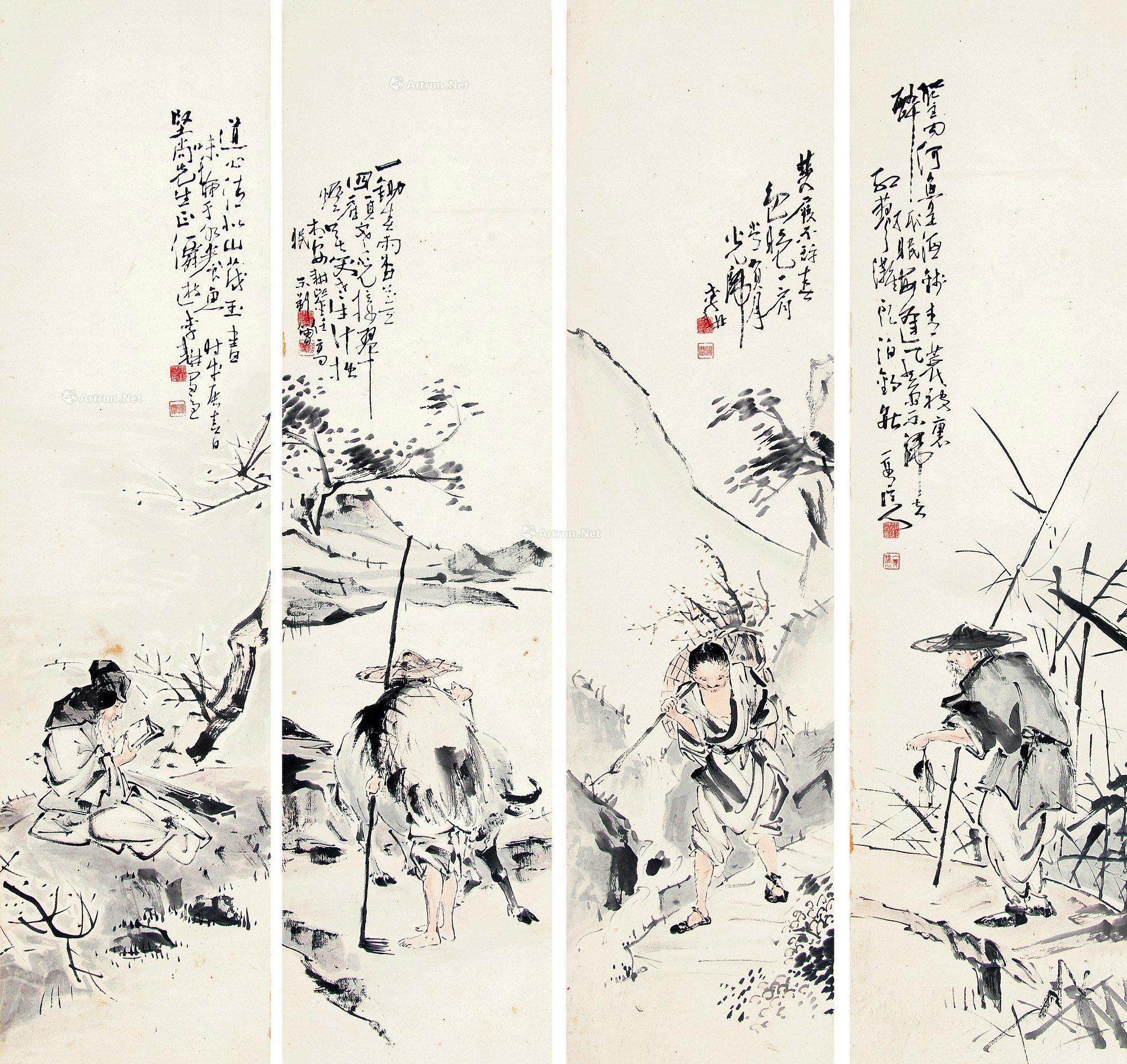 渔樵耕读-闽萃·闽籍书画精品专场-雅昌拍卖