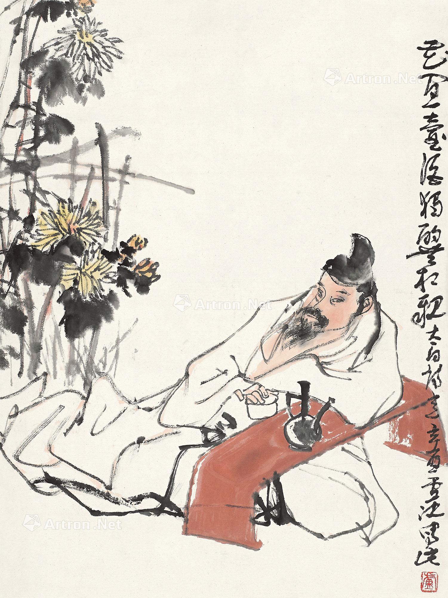 煮酒图-中国书画-雅昌拍卖