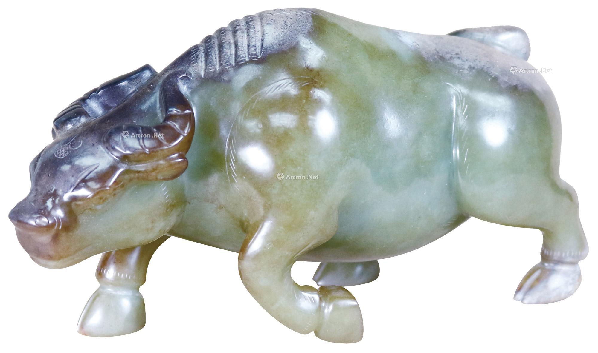 0065 汉 部分带红沁水牛