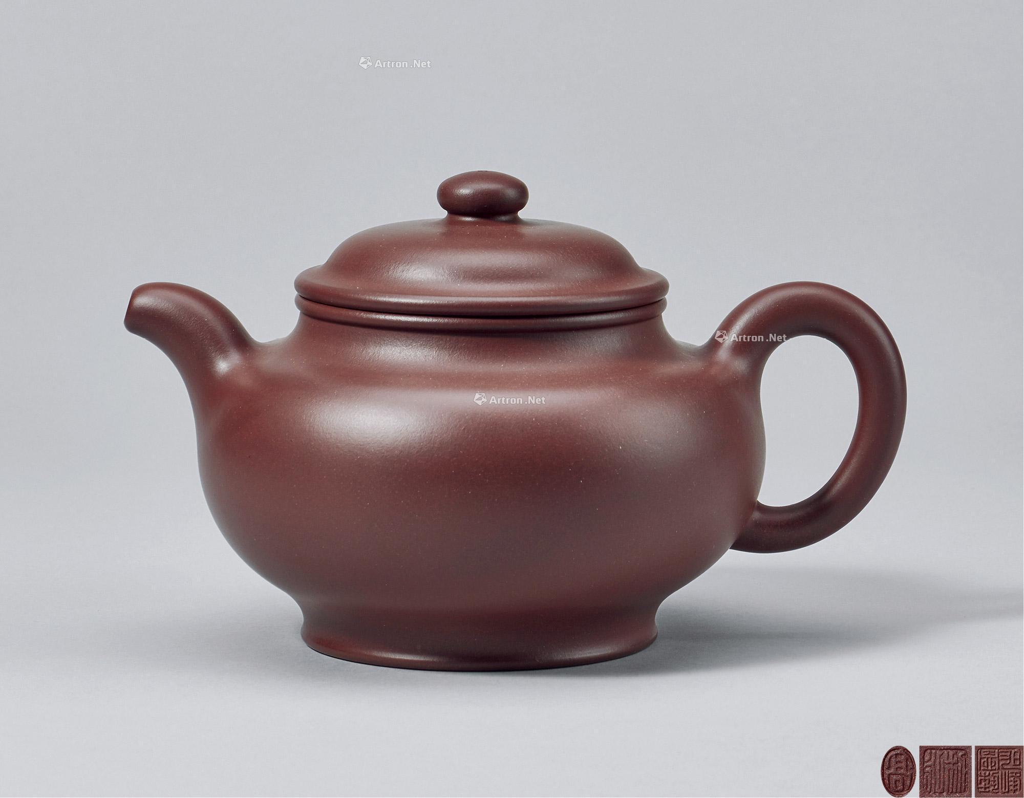 高旭峰制 大亨掇只壶-以适幽趣—紫砂,茶道具及陈茶专场-雅昌拍卖