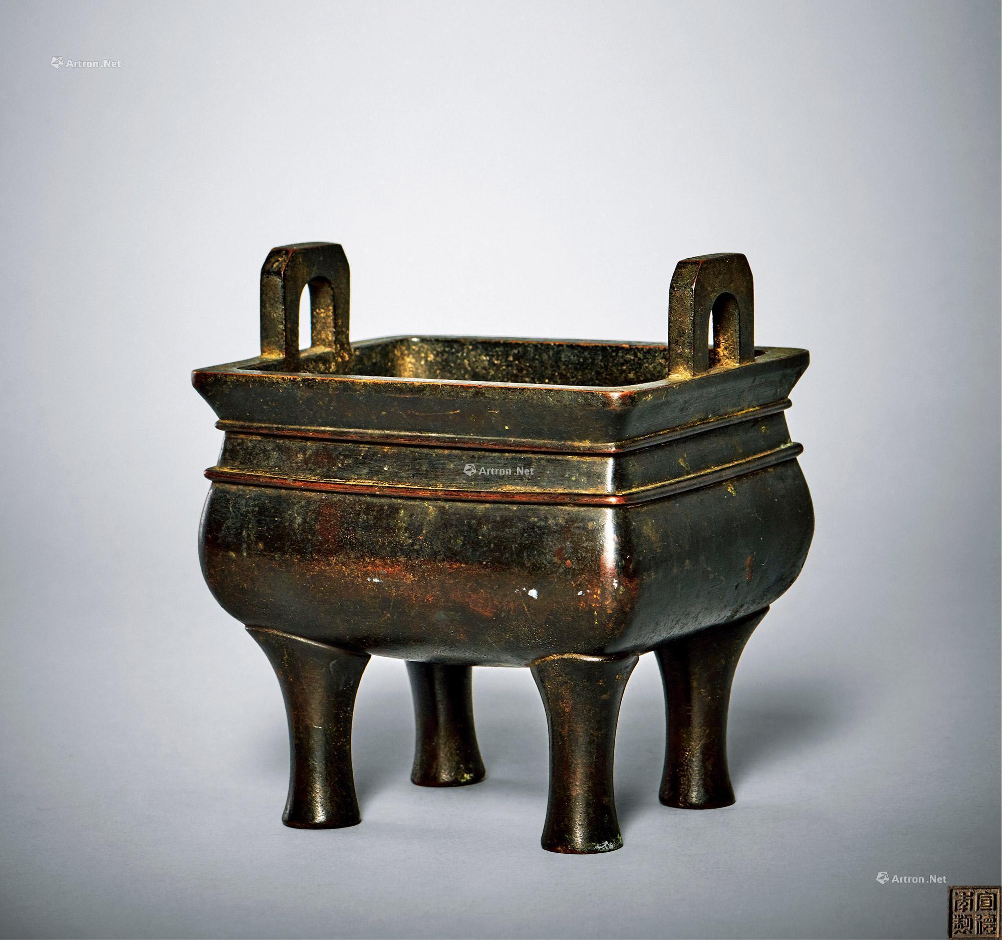 宣德年制款四足鼎式炉-云水禅心—佛教及铜炉艺术精粹-雅昌拍卖