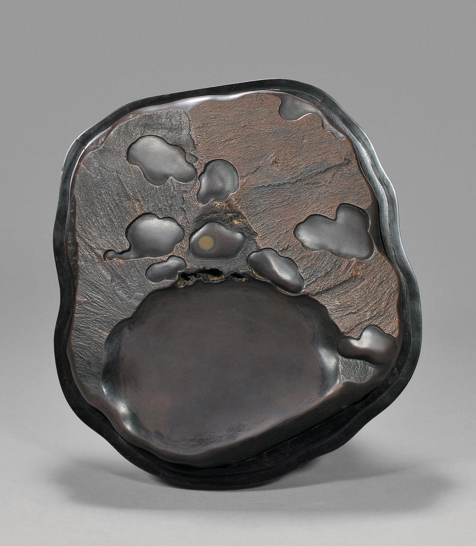 1163明代端溪子石砚