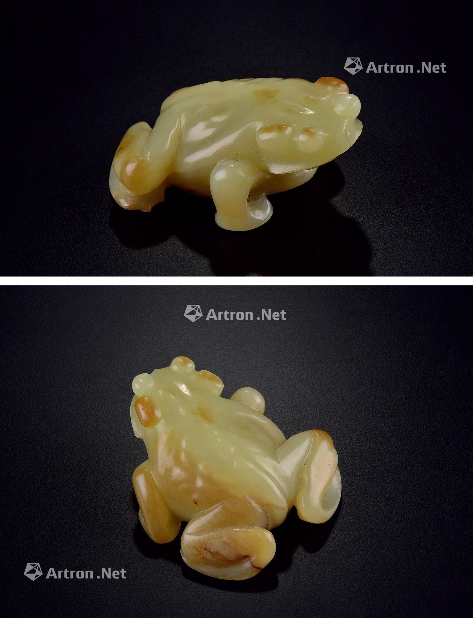 1110 清中期 黄玉蛙