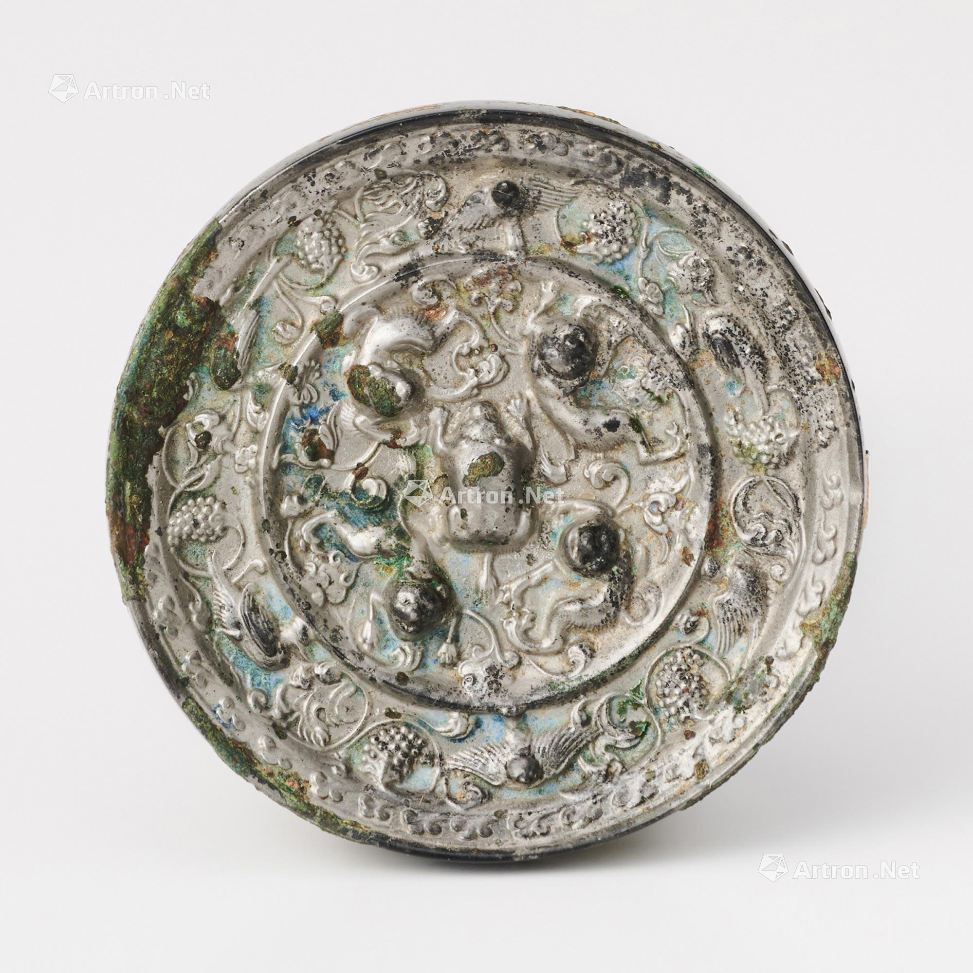 海兽葡萄镜-瓷器杂项专场-雅昌拍卖