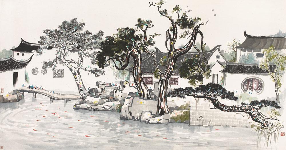 网师园-油画雕塑专场-雅昌拍卖