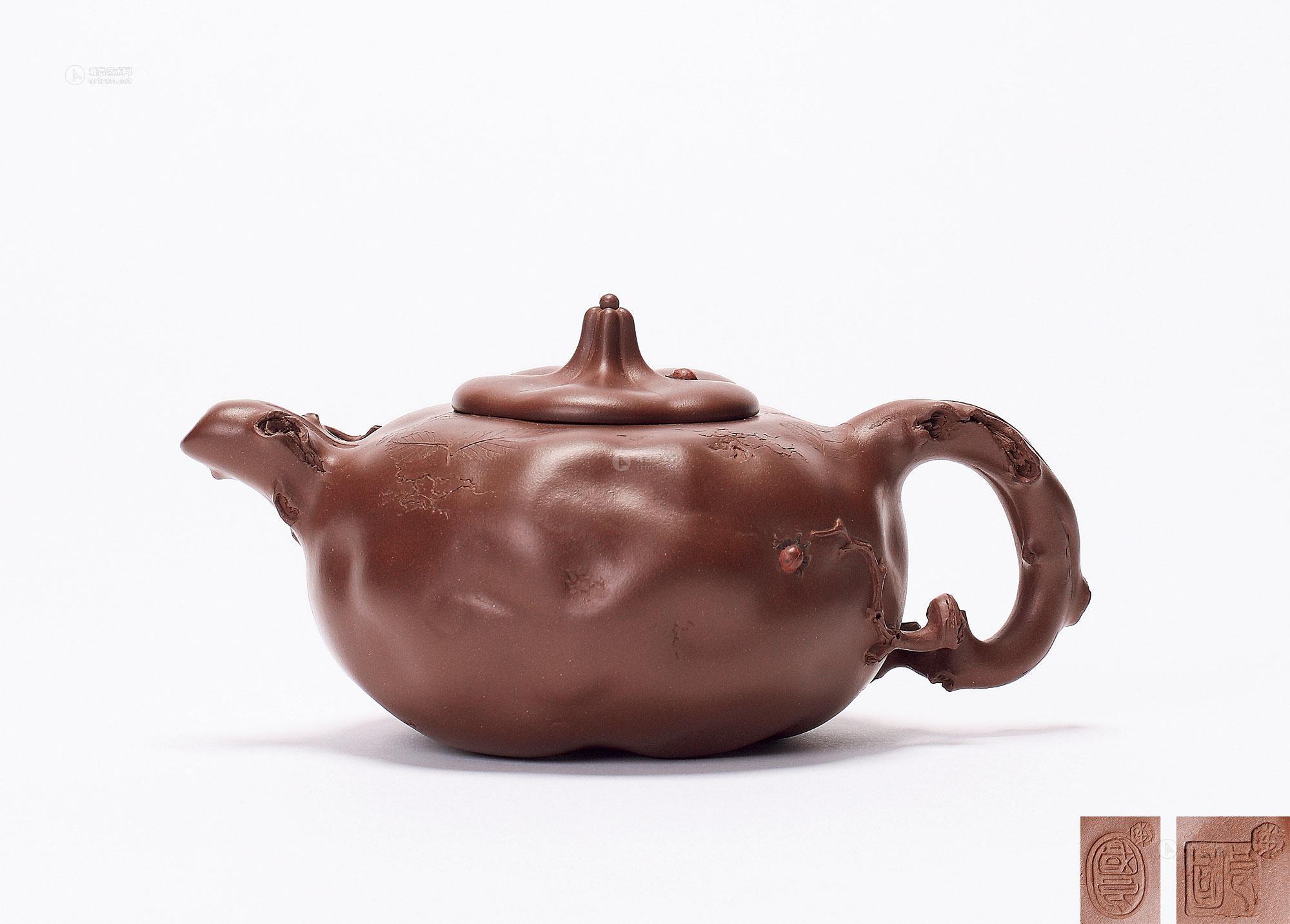 2603当代陈国良光供春壶