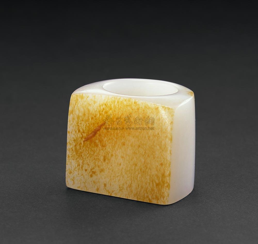 0363 清中期 白玉扳指