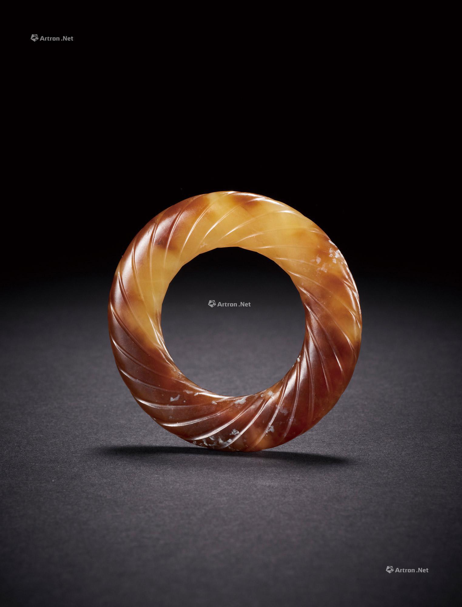 旧玉绞丝环-吉光片羽丨玉器专场-雅昌拍卖