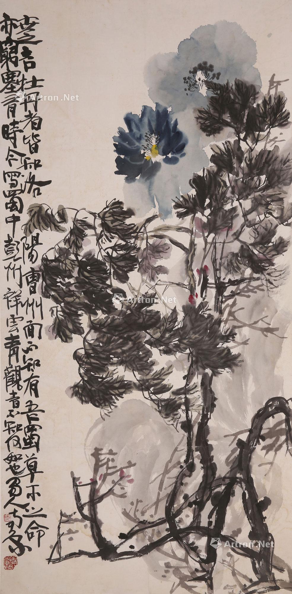 牡丹-中国书画-雅昌拍卖