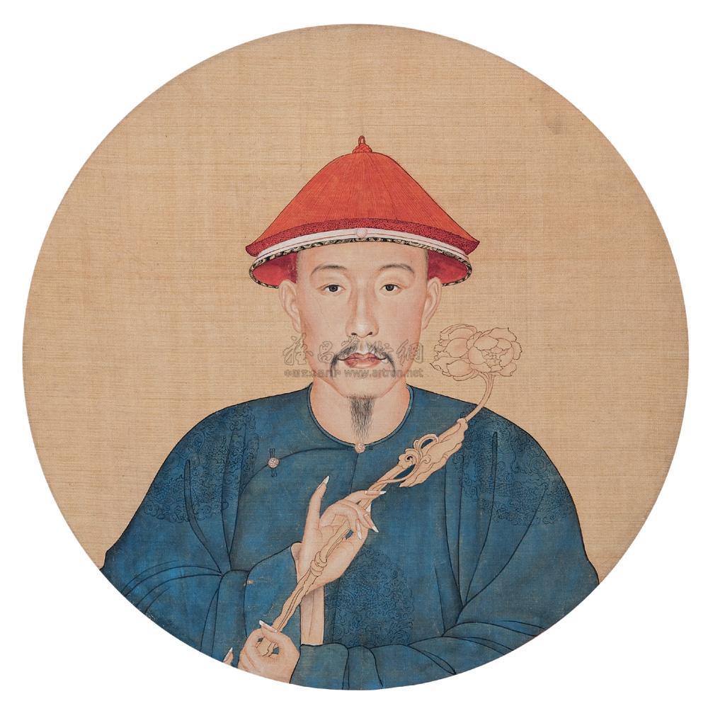 乾隆皇帝像-中国书画-雅昌拍卖