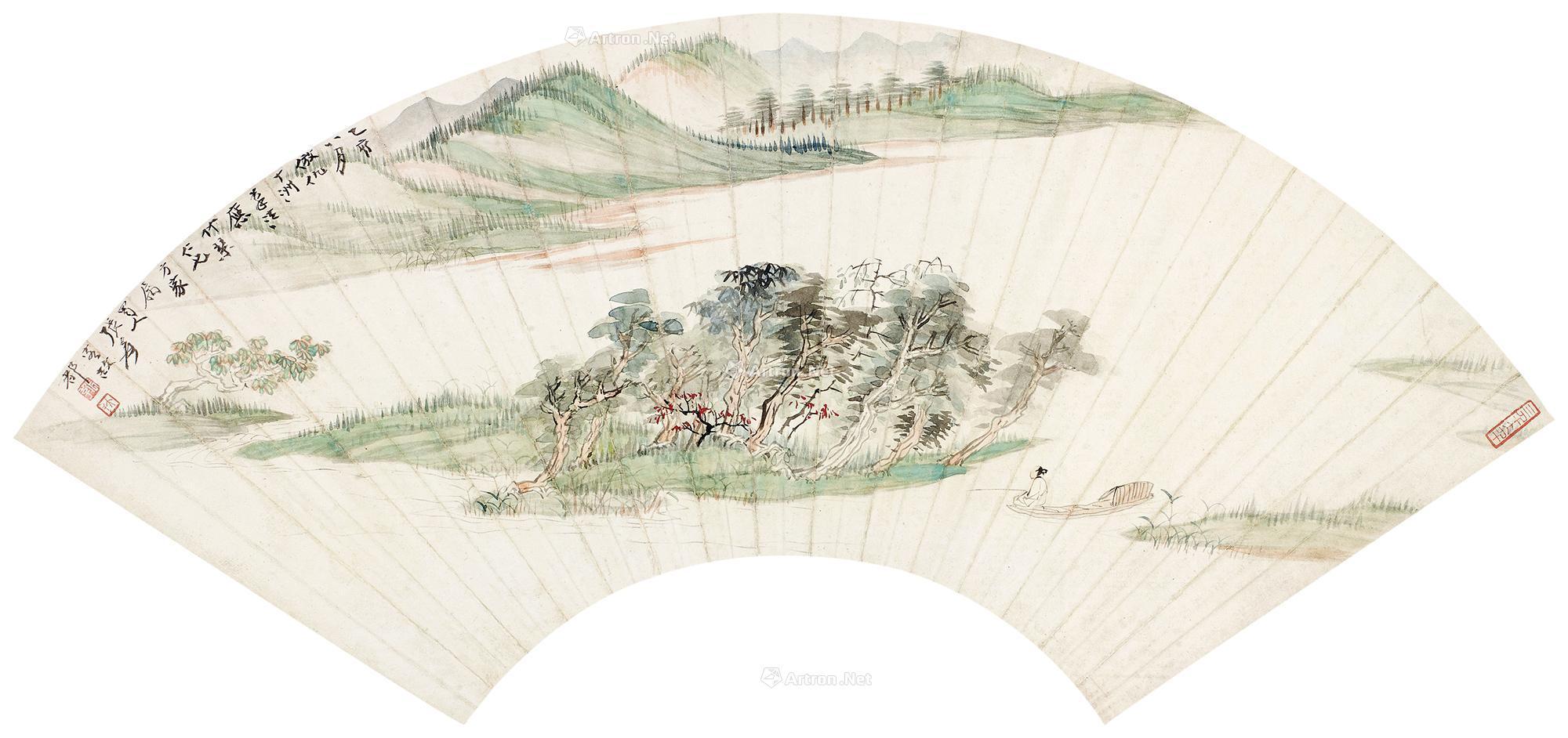 青绿山水-大千世界—张大千作品集珍-雅昌拍卖