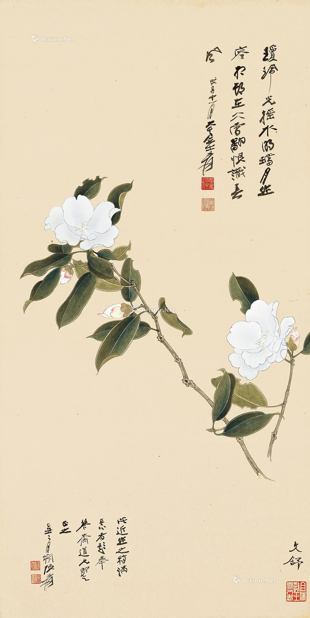 白茶花-翰墨归宗 — 中国书画-雅昌拍卖