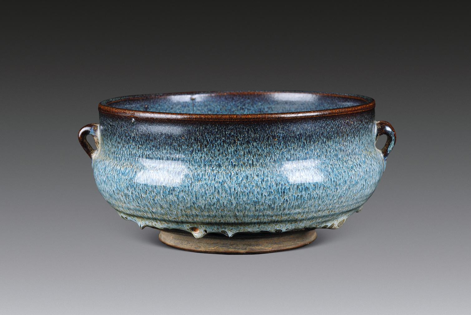 均窑双耳炉-瓷玉古董珍玩专场-雅昌拍卖