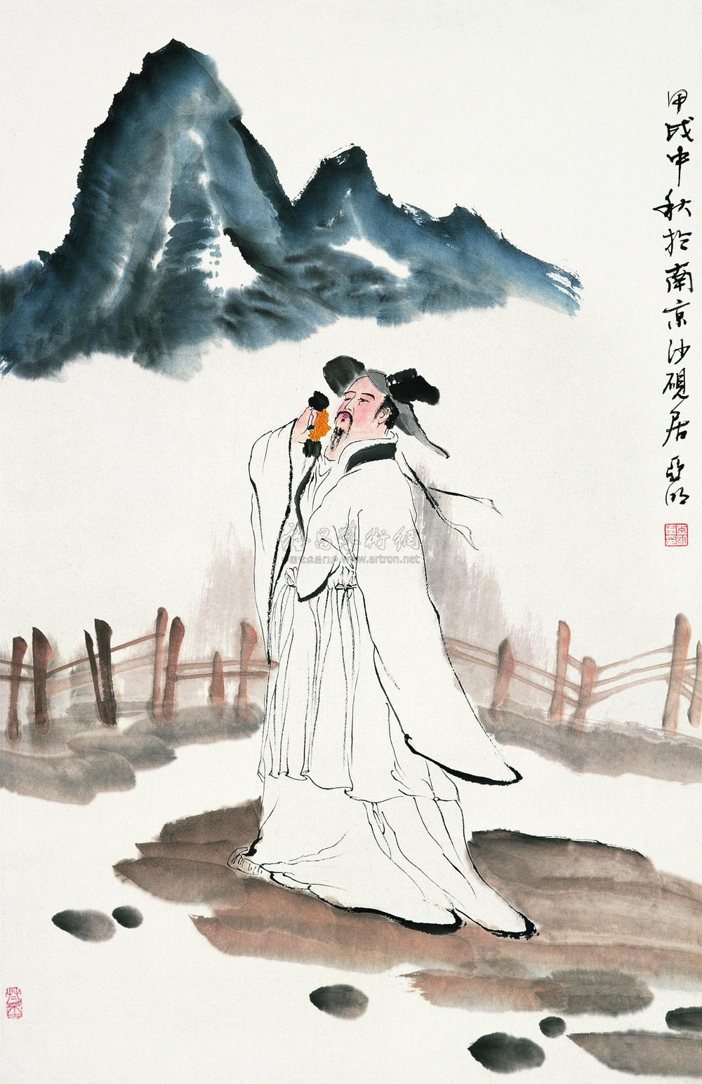 采菊东篱下-中国书画-雅昌拍卖