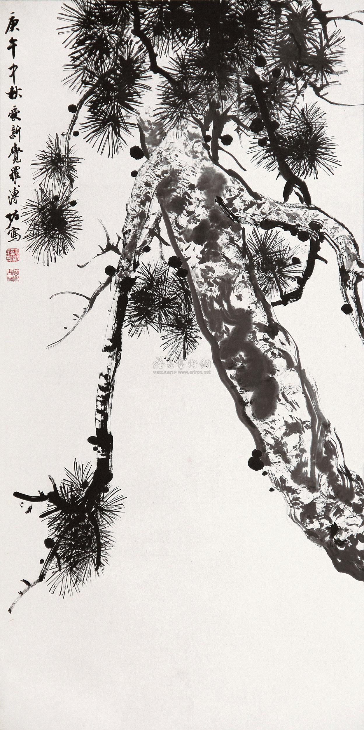 松树-中国书画-雅昌拍卖