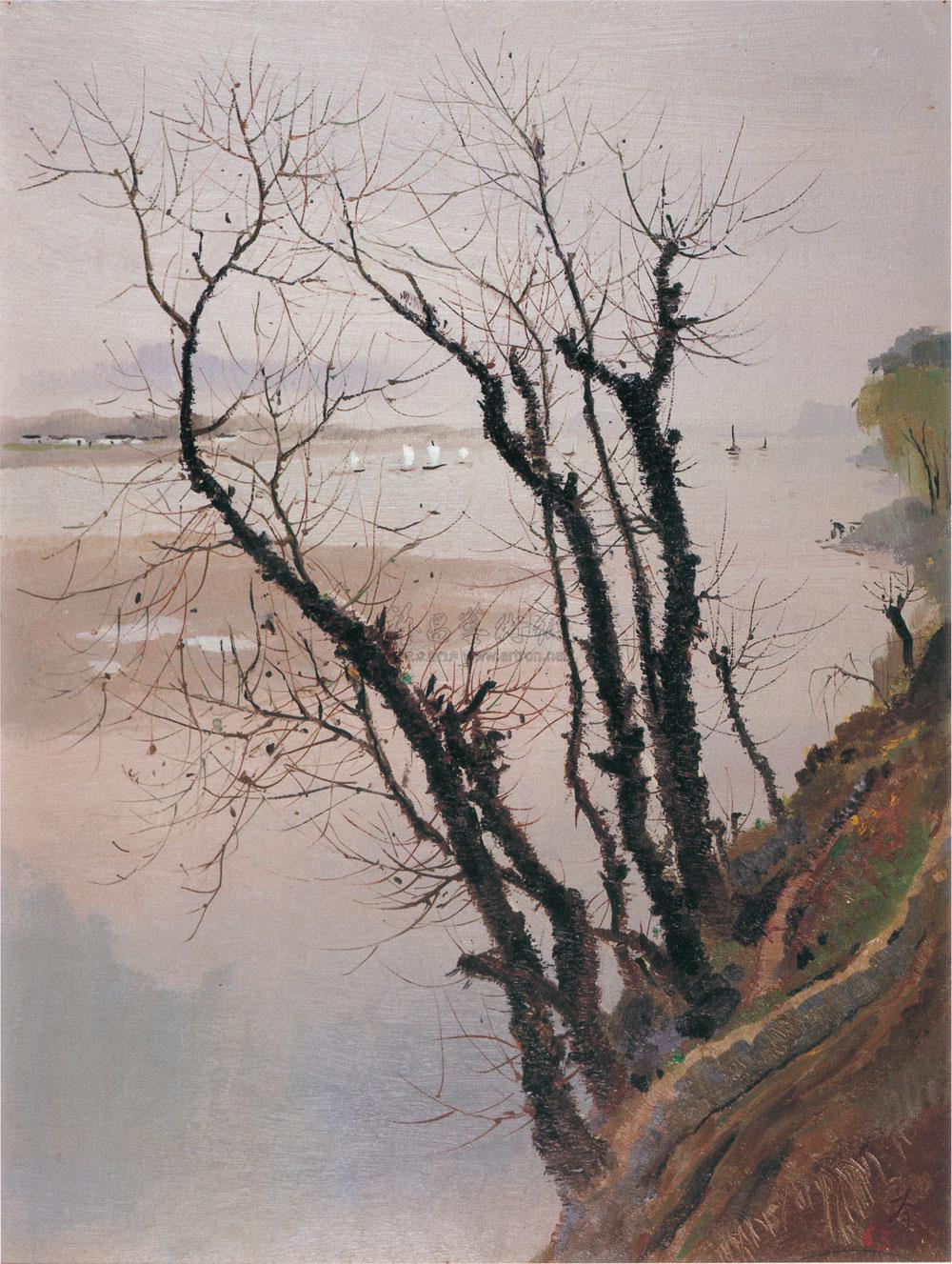 富春江之晨-1997秋季拍卖会·吴冠中精品及中国当代油画精选-雅昌拍卖