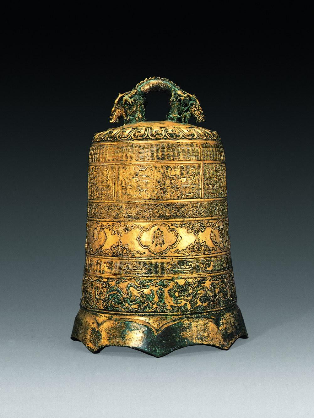 鎏金铜钟-2001春季拍卖会·中国宫廷御制艺术精品-雅昌拍卖