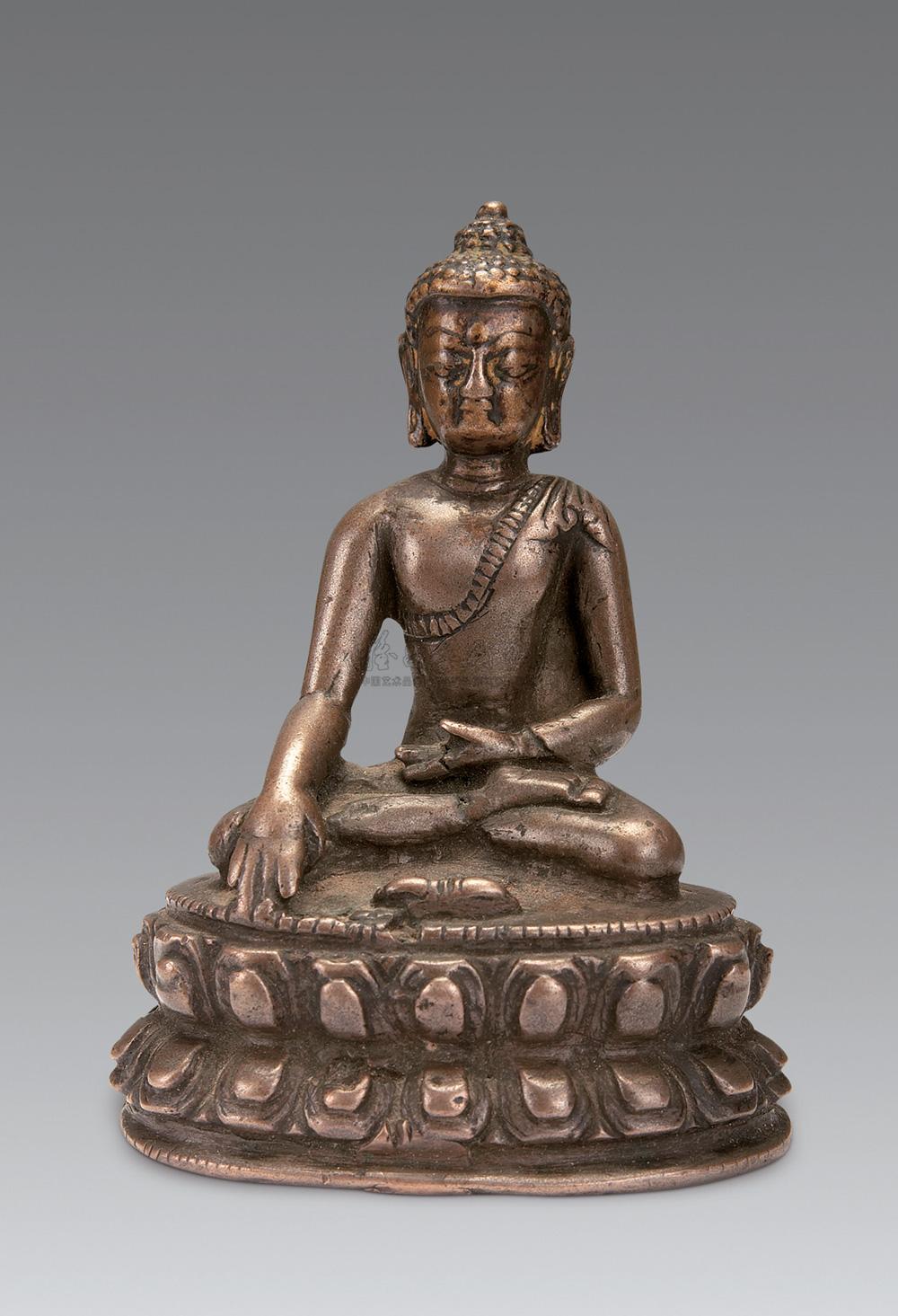 *0029 元 铜阿閦佛像